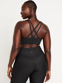 PowerSoft Molded Cup Strappy Sports Bra