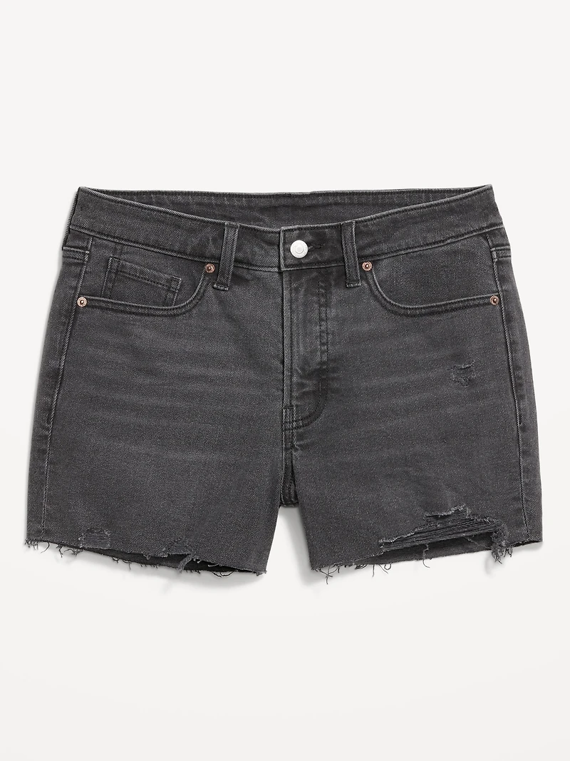 High-Waisted OG Jean Cut-Off Shorts - 3-inch inseam