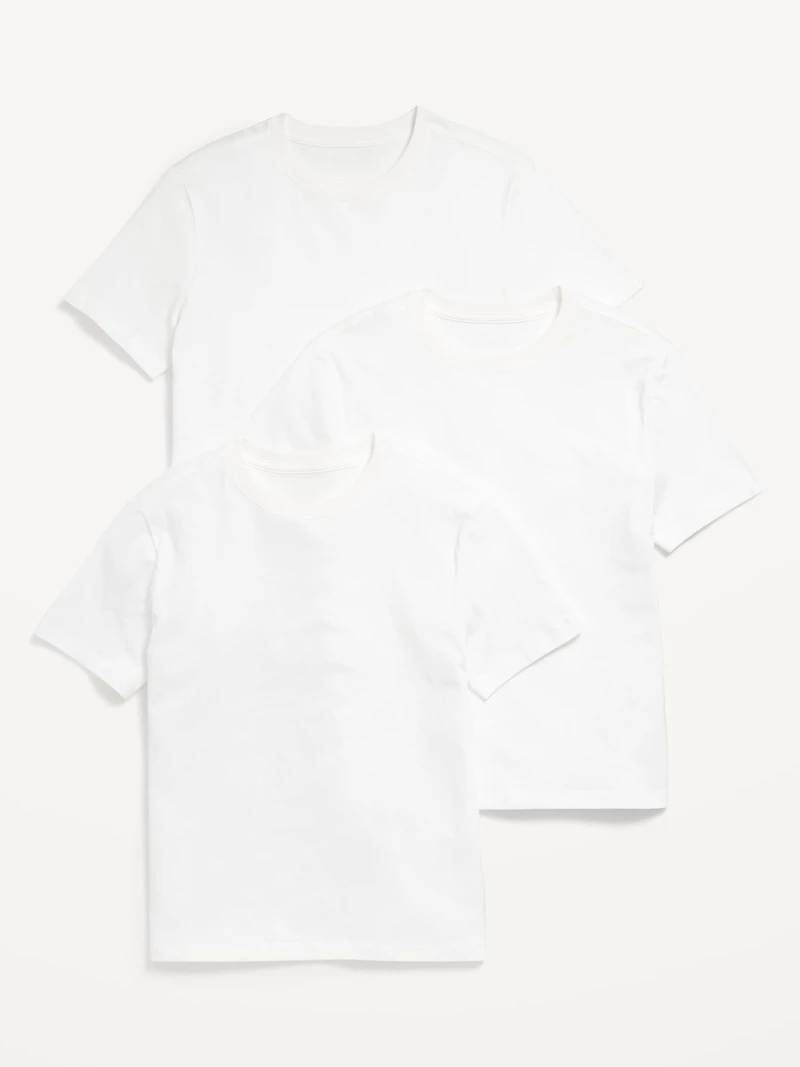 Softest Crew-Neck T-Shirt 3-Pack for Boys
