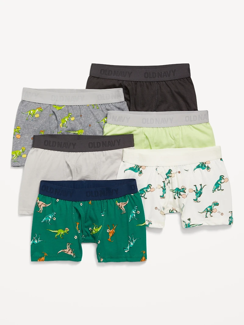Boxer-Briefs Underwear 6-Pack for Boys