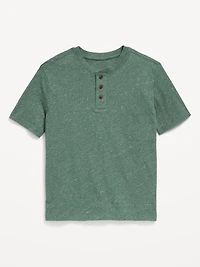 Short-Sleeve Henley T-Shirt for Boys