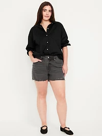 High-Waisted OG Jean Cut-Off Shorts - 3-inch inseam