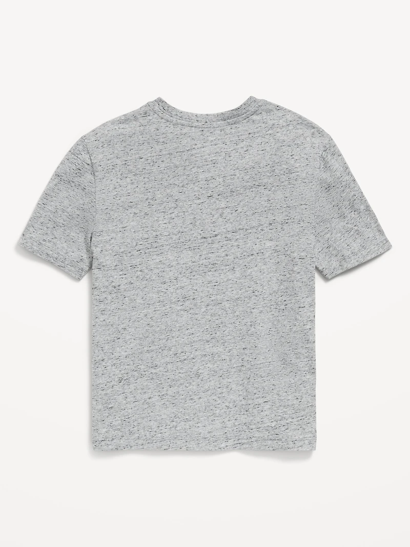 Short-Sleeve Henley T-Shirt for Boys