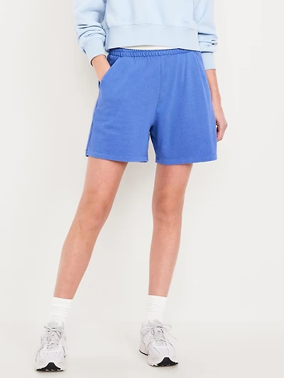 Extra High-Waisted SoComfy Sweat Shorts - 5-inch inseam