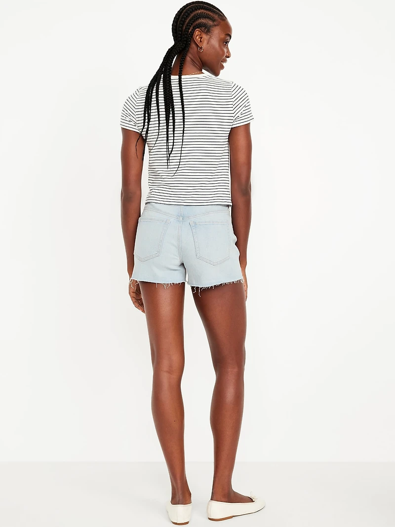 High-Waisted OG Jean Cut-Off Shorts