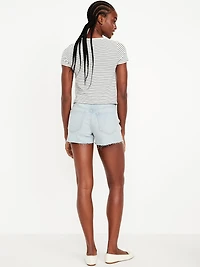 High-Waisted OG Jean Cut-Off Shorts
