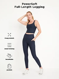 High-Waisted PowerSoft Full-Length Pocket Leggings