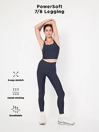 High-Waisted PowerSoft 7/8 Leggings