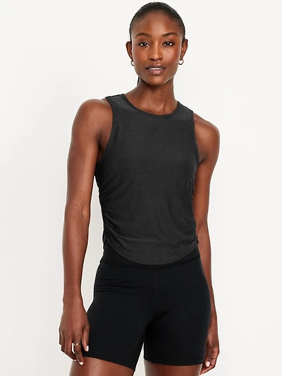 CloudMotion Ruched Tank Top