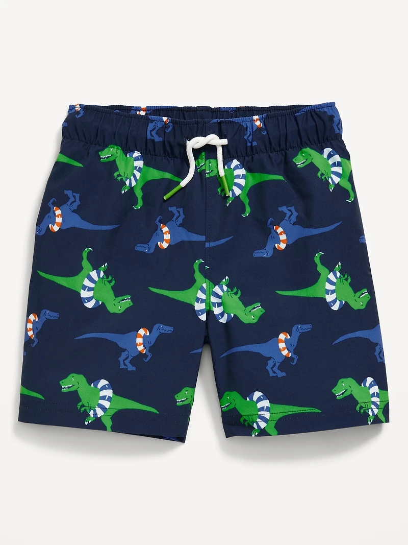 Printed Swim Trunks for Toddler Boys