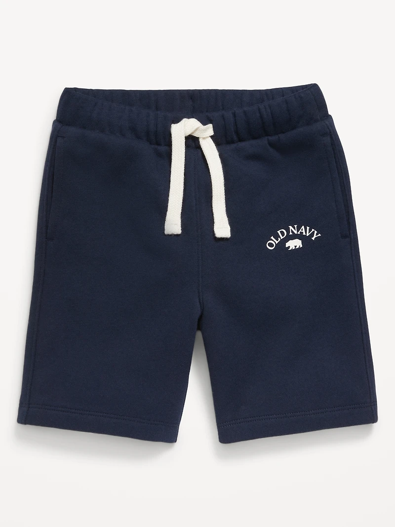 Logo-Graphic Jogger Shorts for Toddler Boys