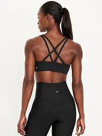 PowerSoft Molded Cup Strappy Sports Bra