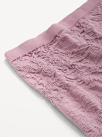 Mid-Rise Seamless Lace Boyshort Underwear