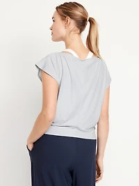 CloudMotion Ruched Top