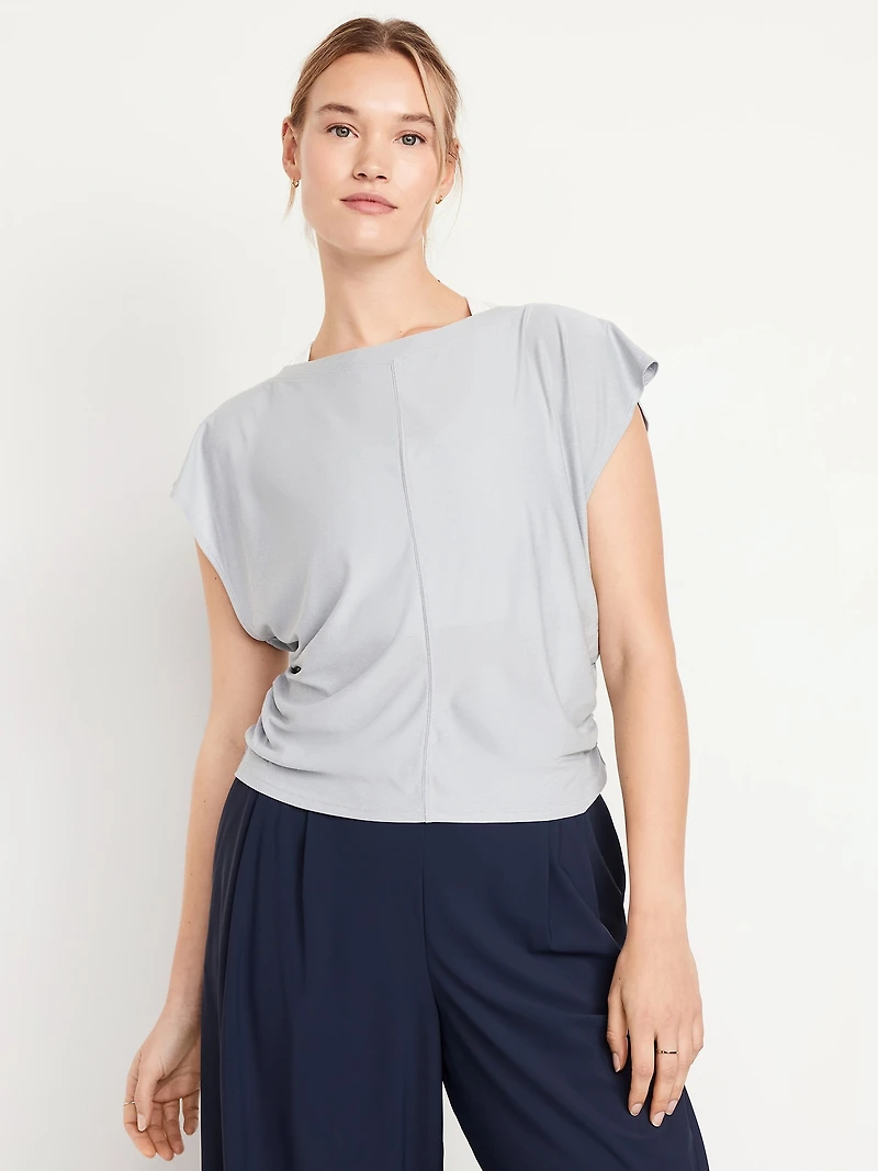 CloudMotion Ruched Top