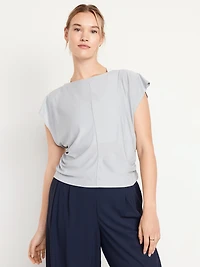 CloudMotion Ruched Top