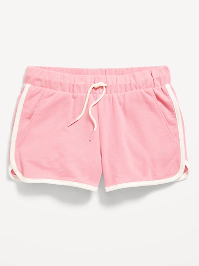 Dolphin-Hem Cheer Shorts for Girls