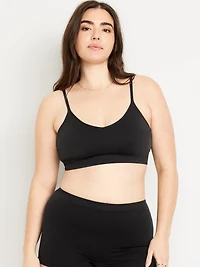 Seamless Ribbed Longline Bra
