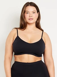 Seamless Ribbed Longline Bra