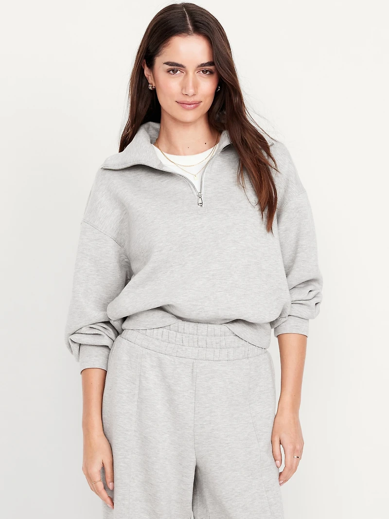 Bounce Fleece Half-Zip Pullover Sweatshirt