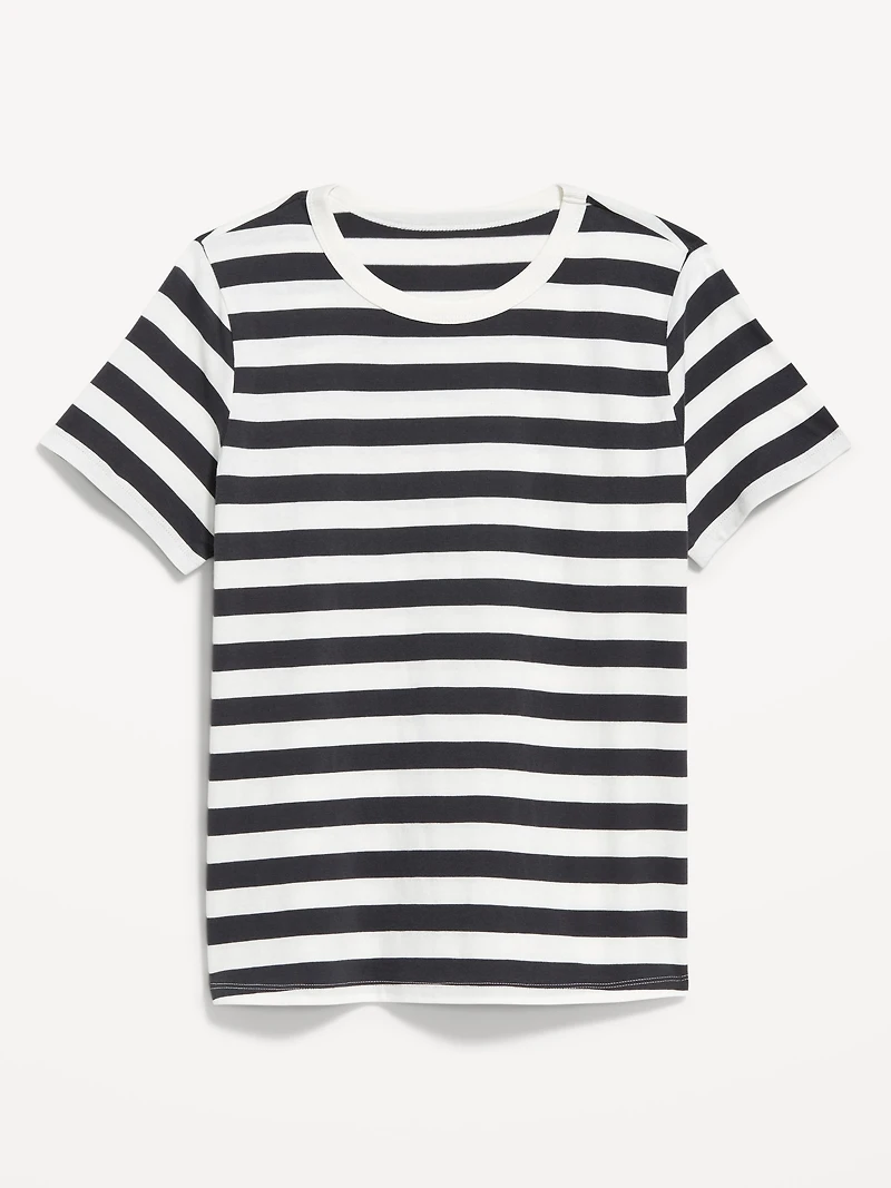 EveryWear Crew-Neck Striped T-Shirt