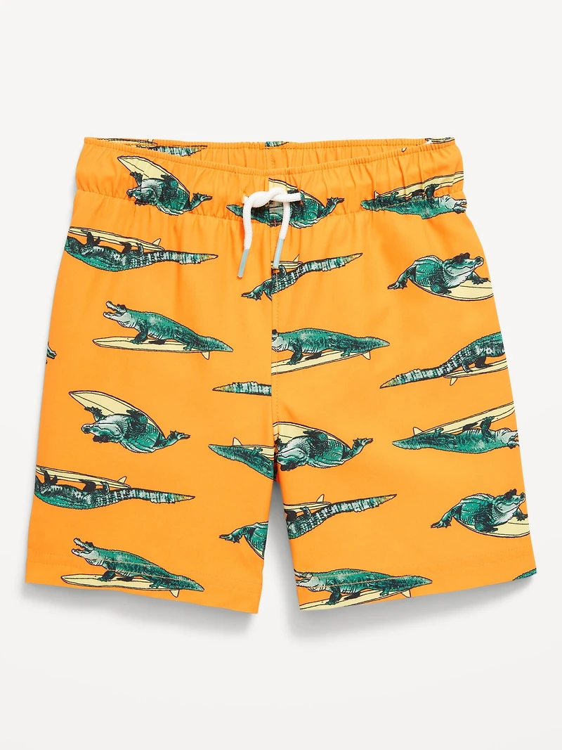 Printed Swim Trunks for Toddler Boys