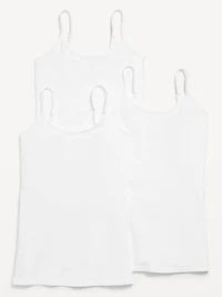 First-Layer Cami Tunic Tank Top 3-Pack