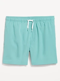 Solid Swim Trunks - 5-inch inseam