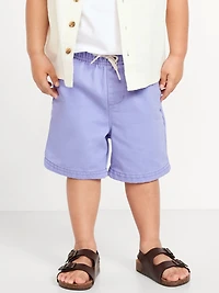 Chambray Shorts for Toddler Boys