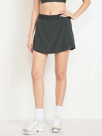 Mid-Rise StretchTech Skort - 3-inch inseam
