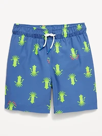 Printed Swim Trunks for Toddler Boys