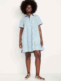 Mini Swing Shirt Dress