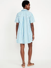 Mini Swing Shirt Dress
