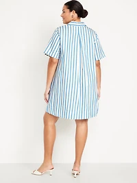 Mini Swing Shirt Dress