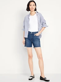 High-Waisted OG Jean Cut-Off Shorts - 5-inch inseam