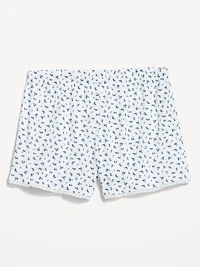 Rib Pajama Shorts