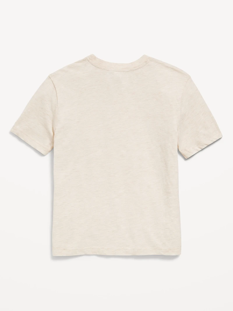 Short-Sleeve Henley T-Shirt for Boys