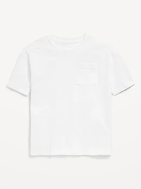 Oversized Short-Sleeve Pocket T-Shirt for Boys