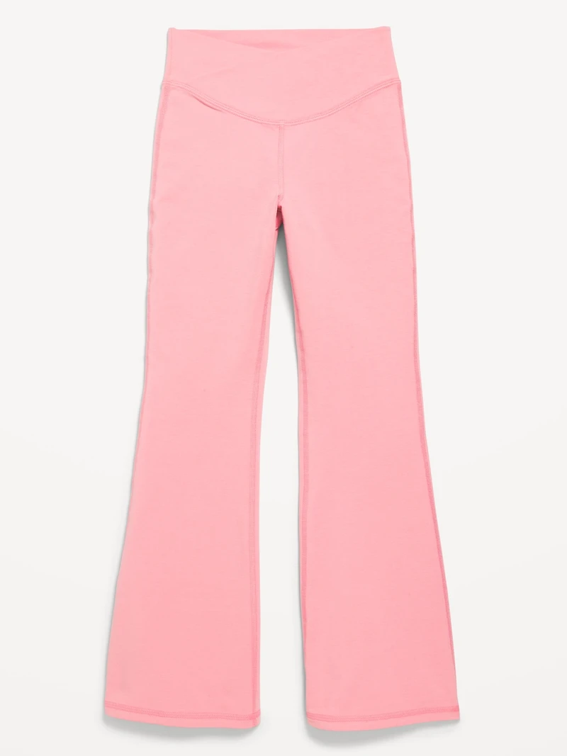 High-Waisted PowerChill Flare Leggings for Girls
