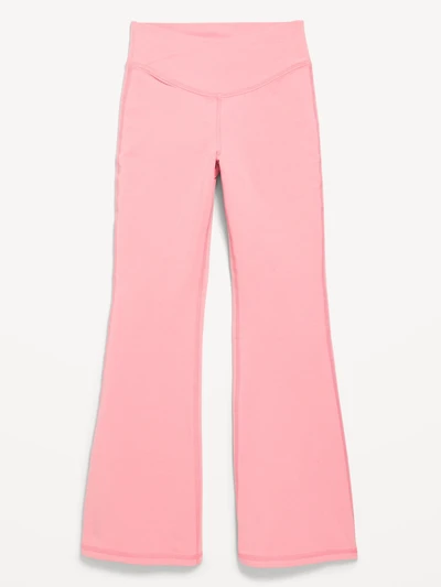 High-Waisted PowerChill Flare Leggings for Girls