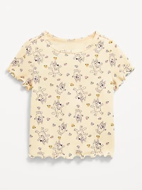 Bluey™ Ribbed Graphic T-Shirt for Toddler Girls