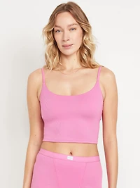 Rib-Knit Brami Top