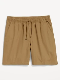 Twill Jogger Shorts - 7-inch inseam