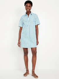 Mini Swing Shirt Dress