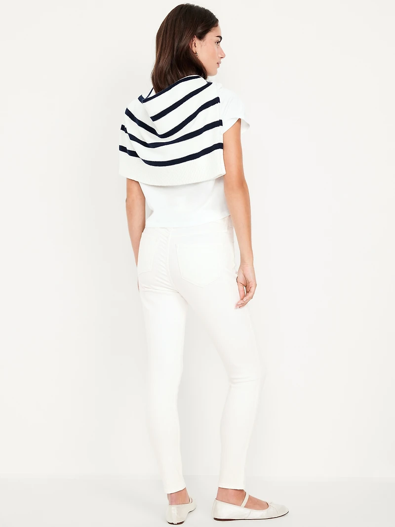 High-Waisted Wow Skinny Jeans