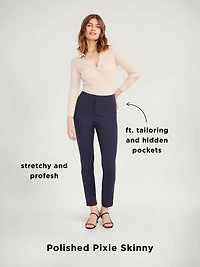 Extra High-Waisted Polished Pixie Skinny Pants