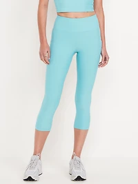 High-Waisted PowerSoft Crop Leggings