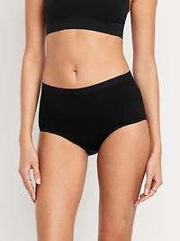 High-Waisted Everyday Brief Cotton Underwear 6-Pack