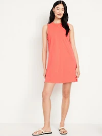 Vintage Sleeveless Mini T-Shirt Dress