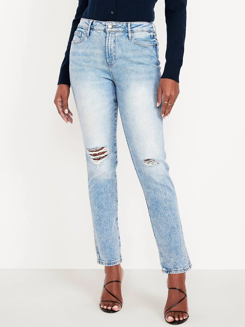 Curvy High-Waisted Vintage Slim Jeans